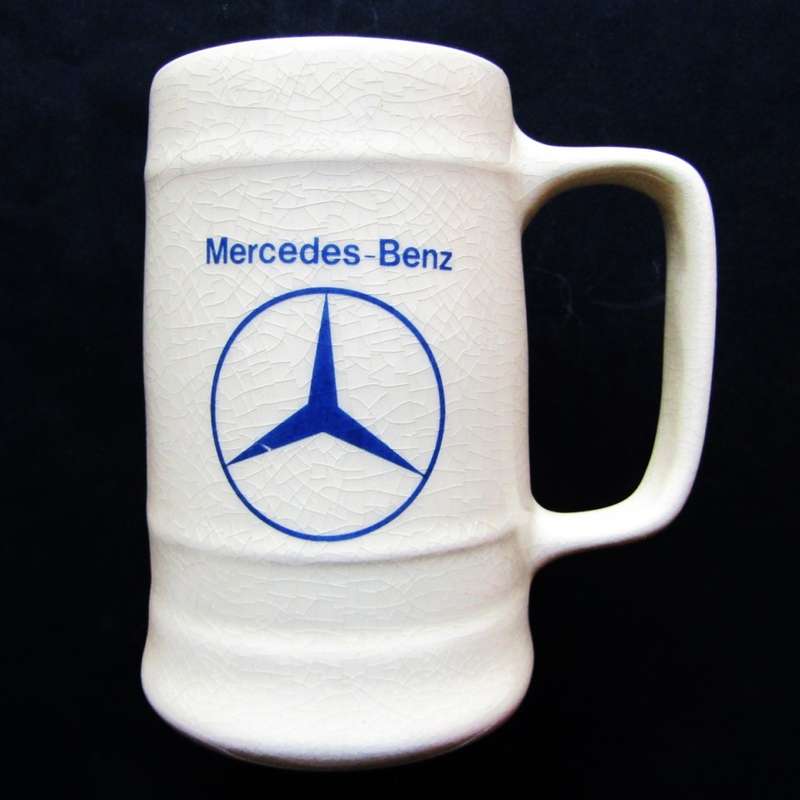 Old Mercedes Benz Beer Mug
