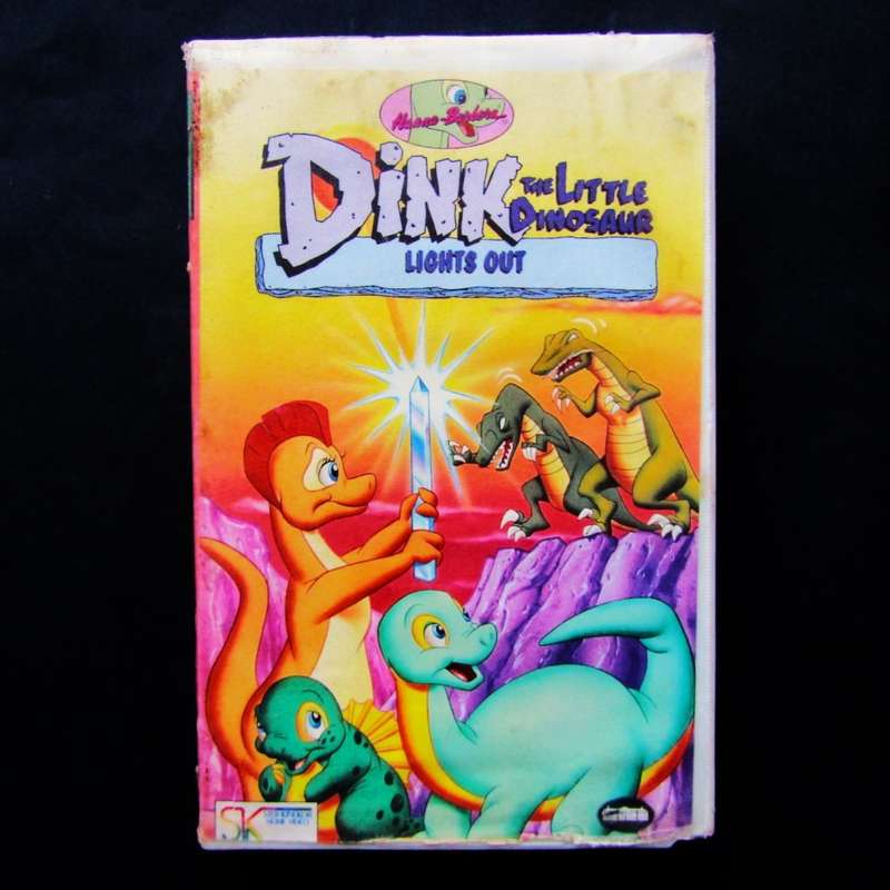 Dink the Little Dinosaur - TV Series VHS Tape (1994)
