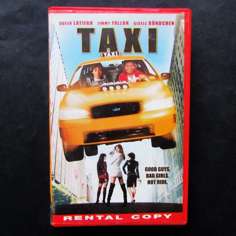 Taxi - Queen Latifah - Movie VHS Tape (2004)