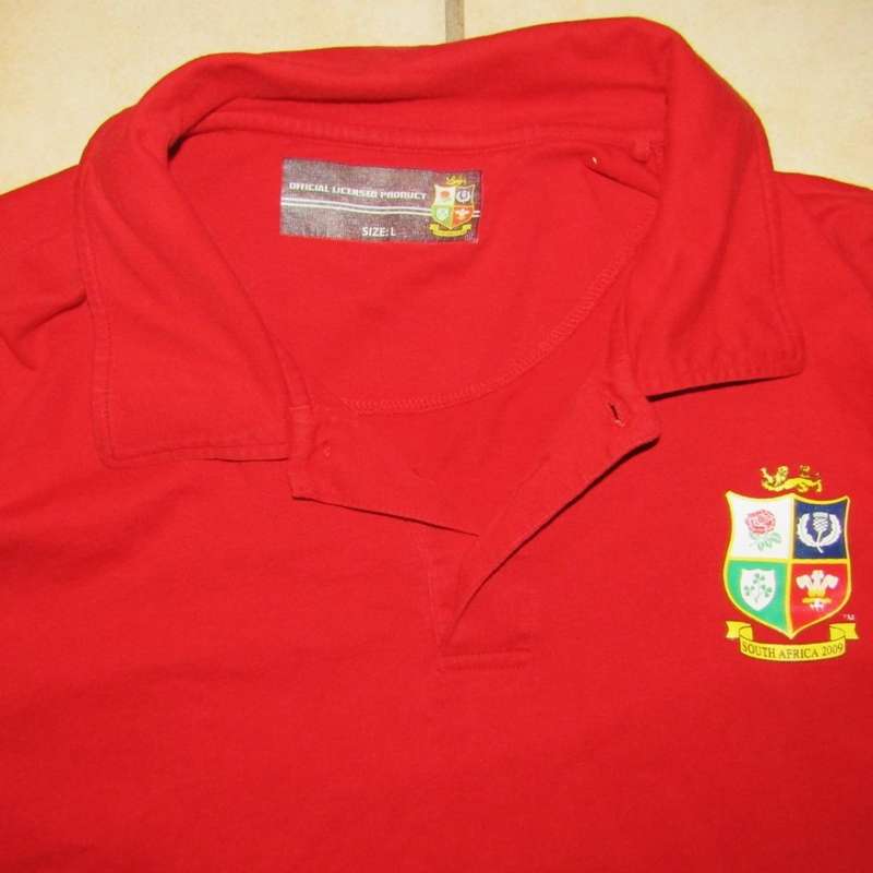 2009 British Lions Rugby Shirt - Large Size