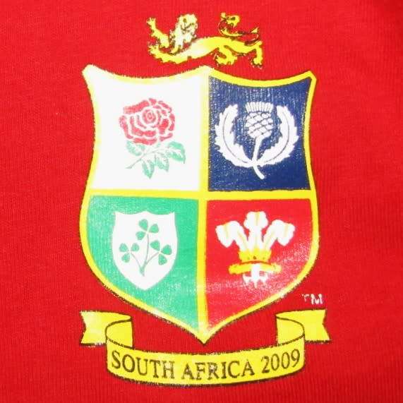 2009 British Lions Rugby Shirt - Large Size