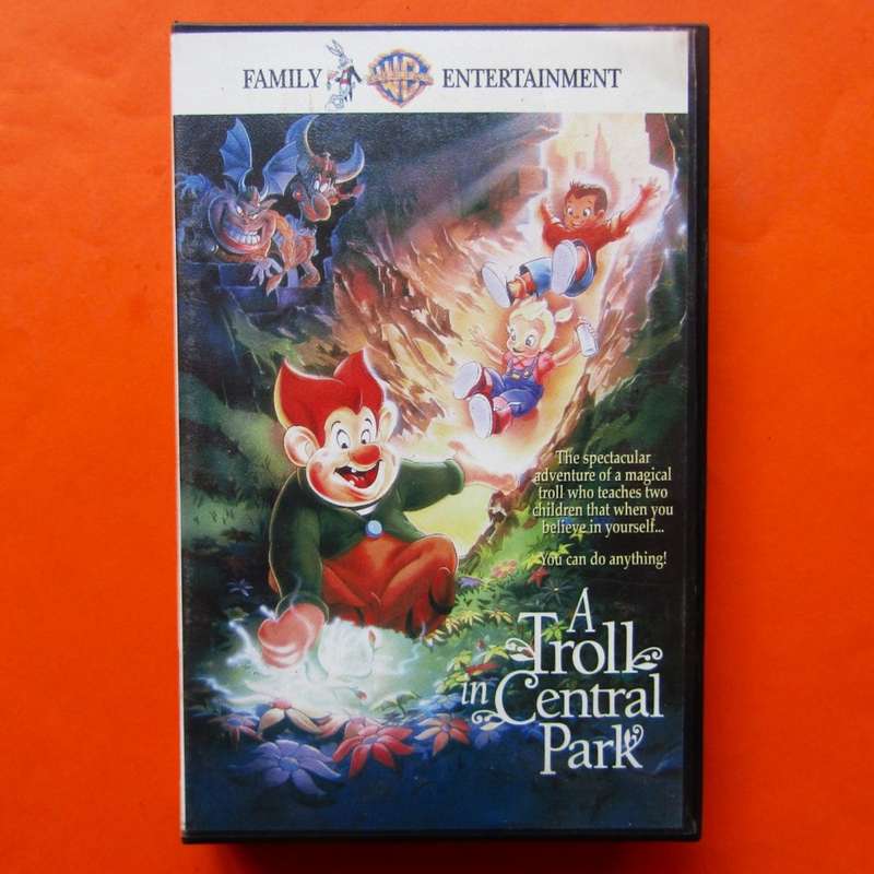 A Troll in Central Park - Movie VHS Tape (1996)