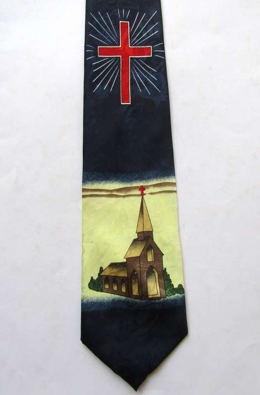 Christian Church Neck Tie