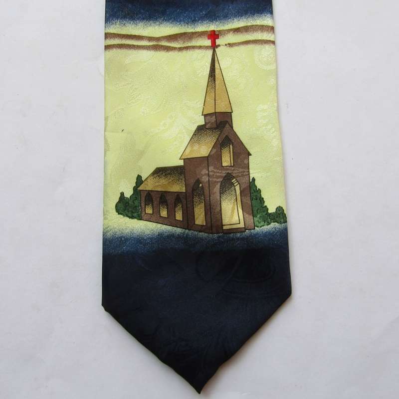 Christian Church Neck Tie