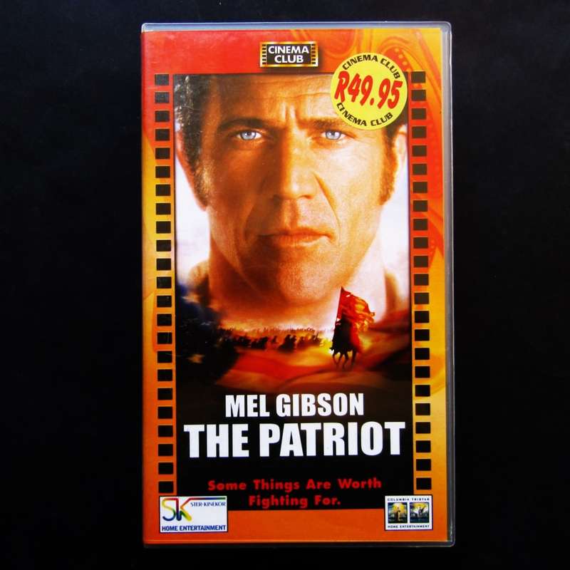 The Patriot - Mel Gibson - Movie VHS Tape (2000)