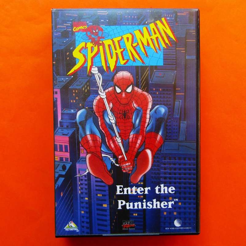Spider-Man Volume 2 - Marvel TV Series VHS Tape (1996)