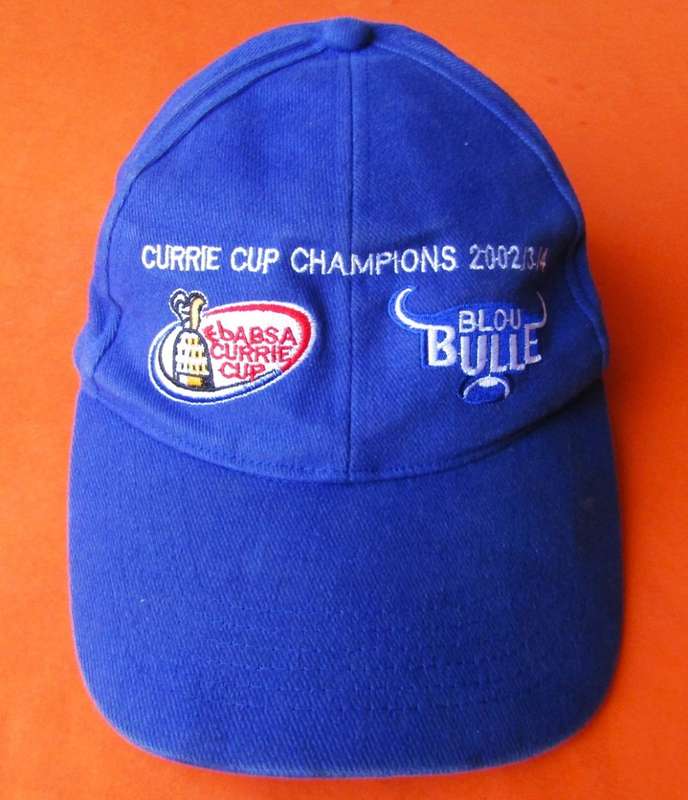 2004 Blou Bulle Currie Cup Champions Rugby Cap
