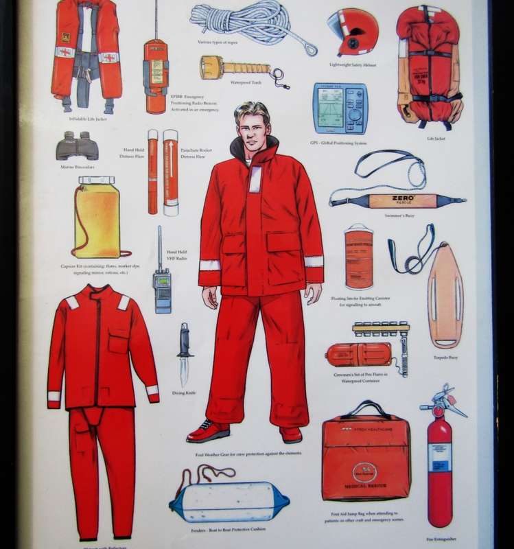 Old NSRI Sea Rescue Framed Display