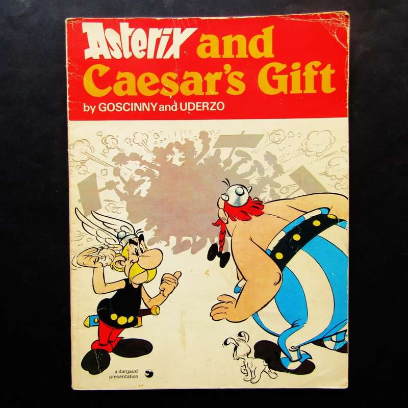 Asterix and Caesar's Gift - Softcover Book (1979)
