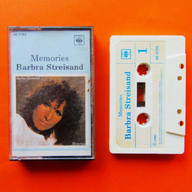 Barbra Streisand - Memories - Cassette Tape (1981)