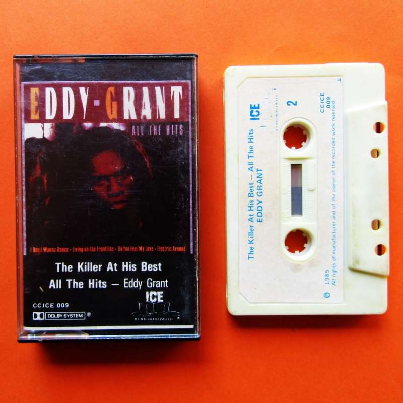 Eddy Grant - All the Hits - Cassette Tape (1985)