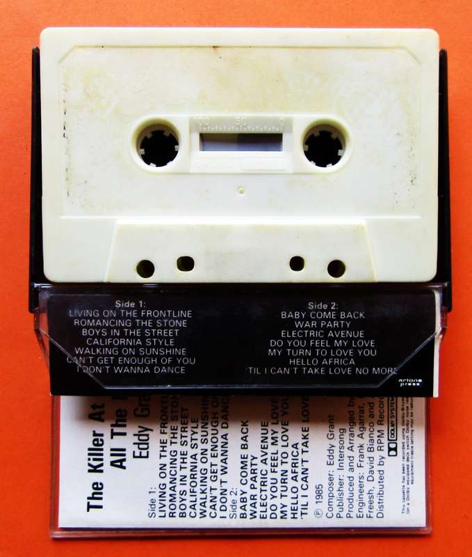 Eddy Grant - All the Hits - Cassette Tape (1985)