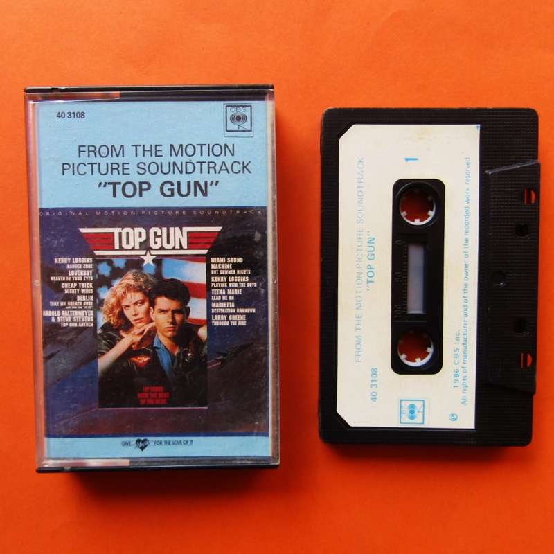 Top Gun - Motion Picture Soundtrack - Cassette Tape (1986)