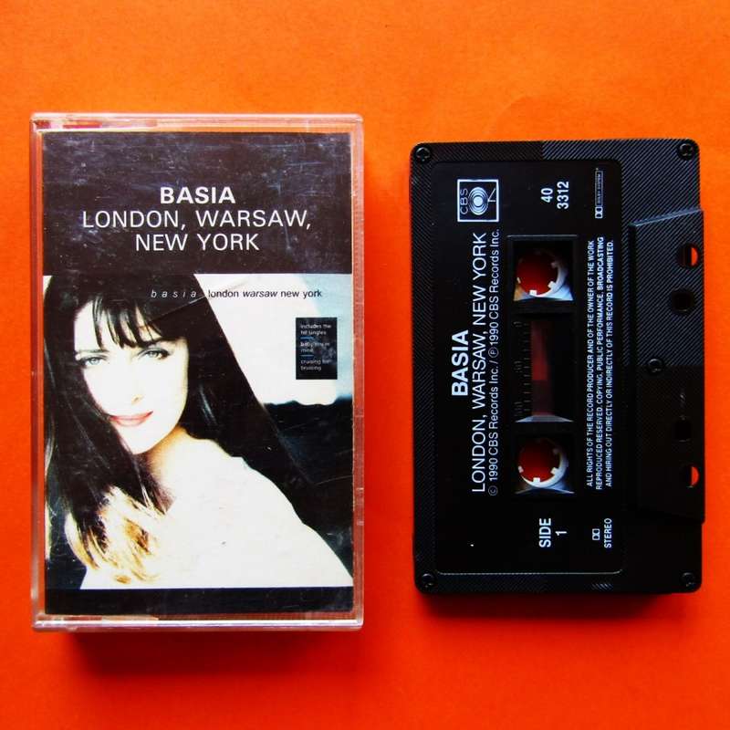 Basia - London, Warsaw, New York - Cassette Tape (1990)
