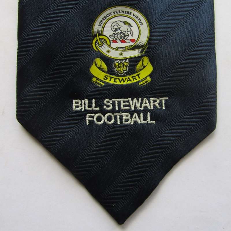 Old Bill Stewart Football Neck Tie