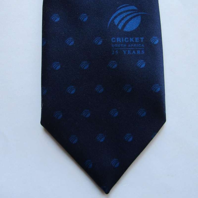 Cricket South Africa 25 Year Neck Tie