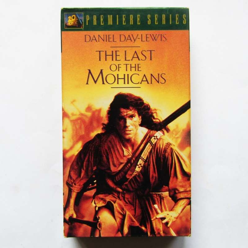 The Last of the Mohicans - Daniel Day Lewis - Movie VHS Tape (1993)