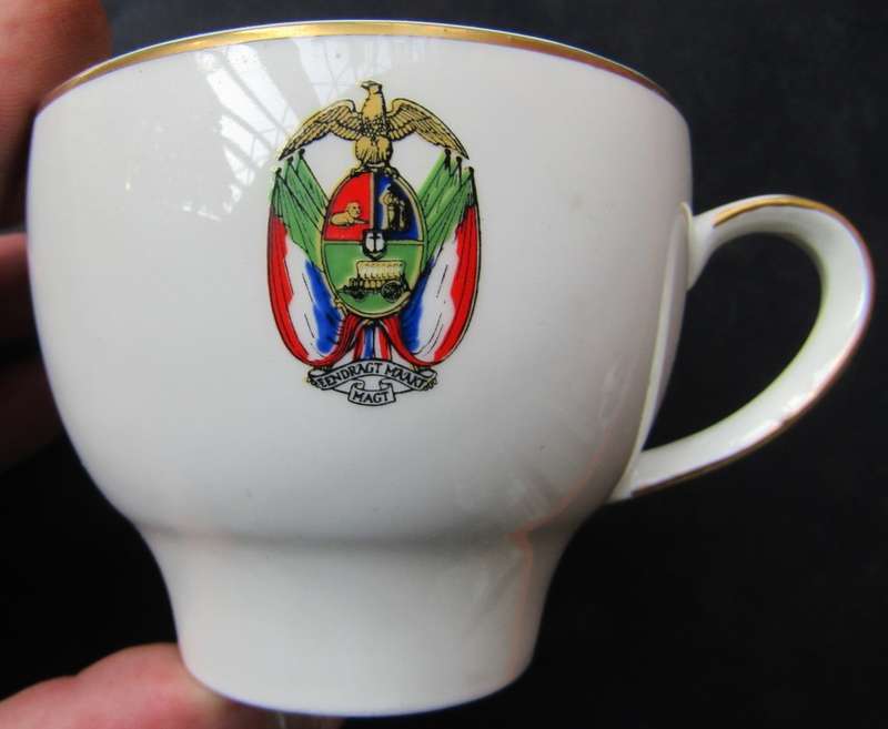 Old Transvaal Provincial Administration Cup and Saucer