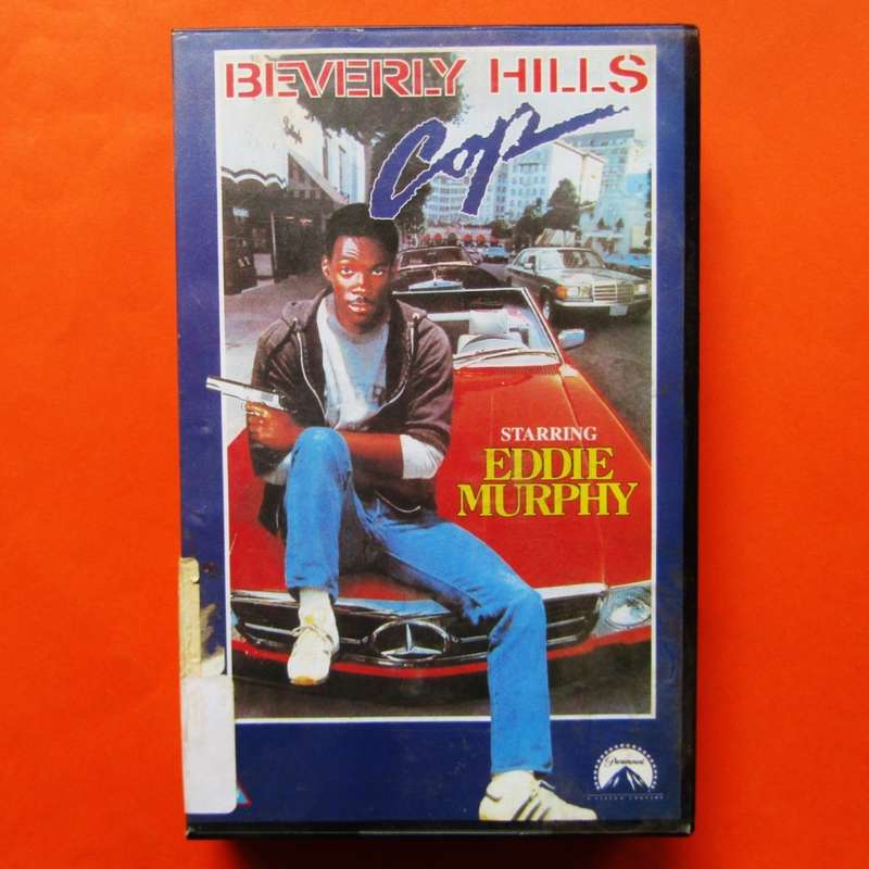 Beverly Hills Cop - Eddie Murphy - Movie VHS Tape (1984)