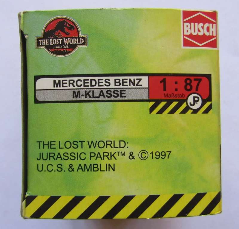 1997 The Lost World Jurassic Park Mercedes Benz Movie Car