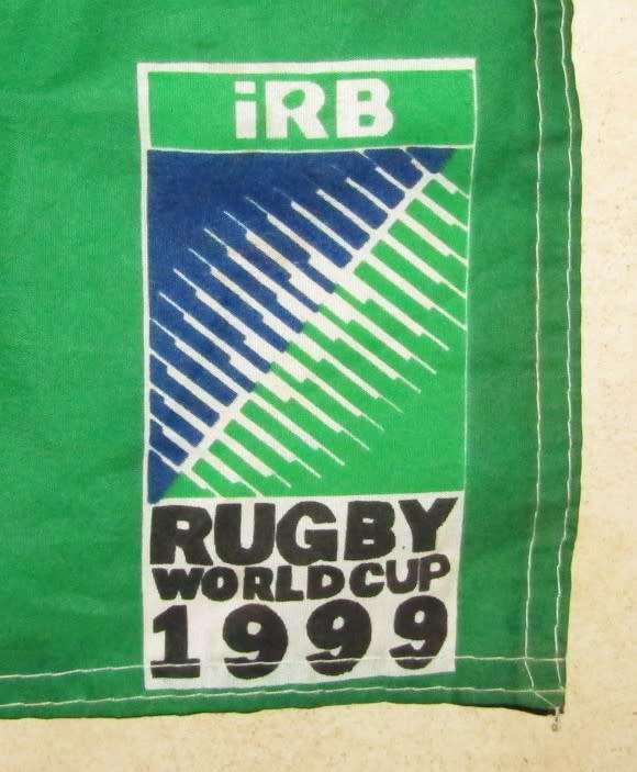 1999 World Cup Springbok Rugby Flag