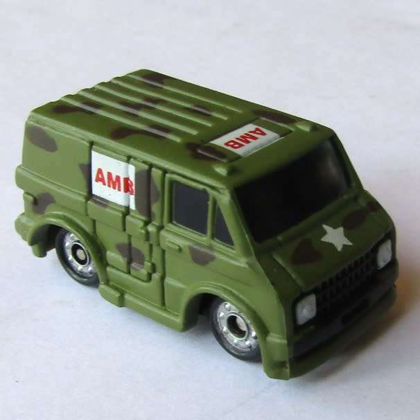 Old Charm Max Micro Machine Size Military Van
