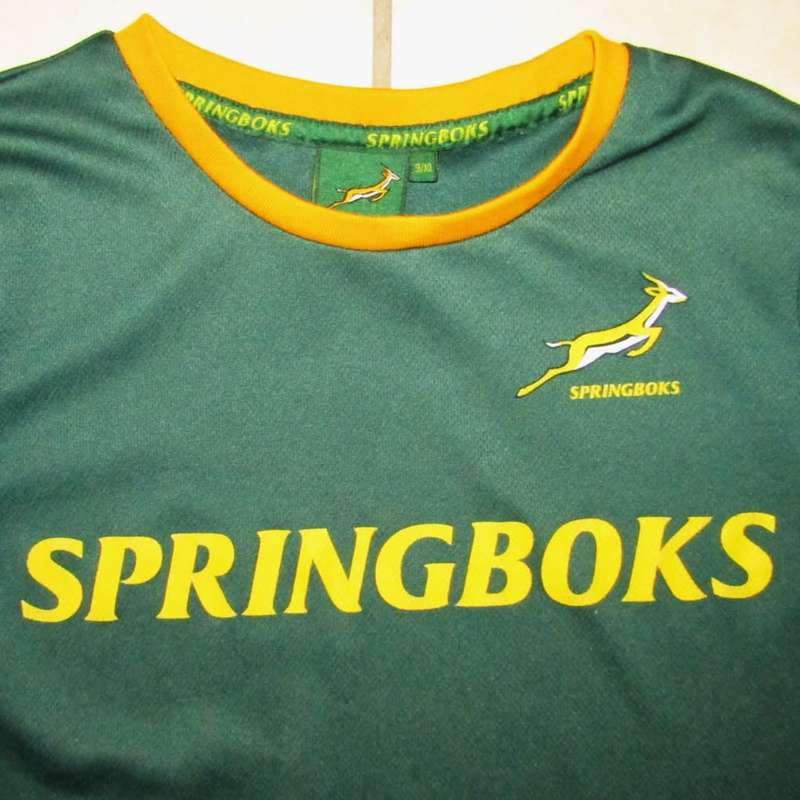 Old Springbok Rugby Jersey - Kids Size 9/10