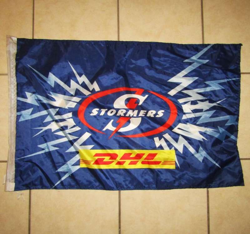 Old DHL Stormers Rugby Flag