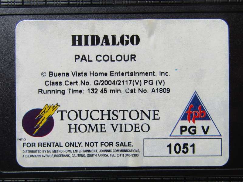 Hidalgo - Viggo Mortensen - Movie VHS Tape (2004)