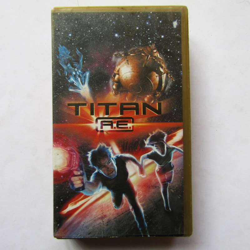 Titan A.E. - Matt Damon - Movie VHS Tape (2001)