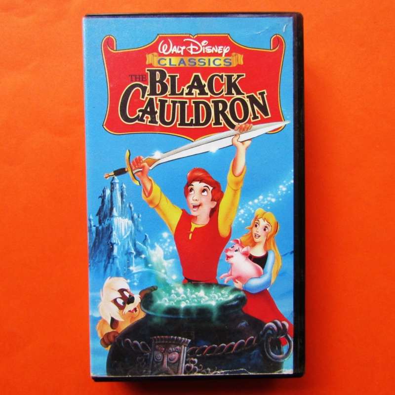 The Black Cauldron - Walt Disney VHS Tape (2000)