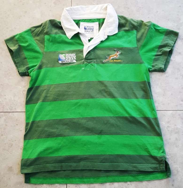2011 World Cup Springbok Rugby Jersey - Large Size