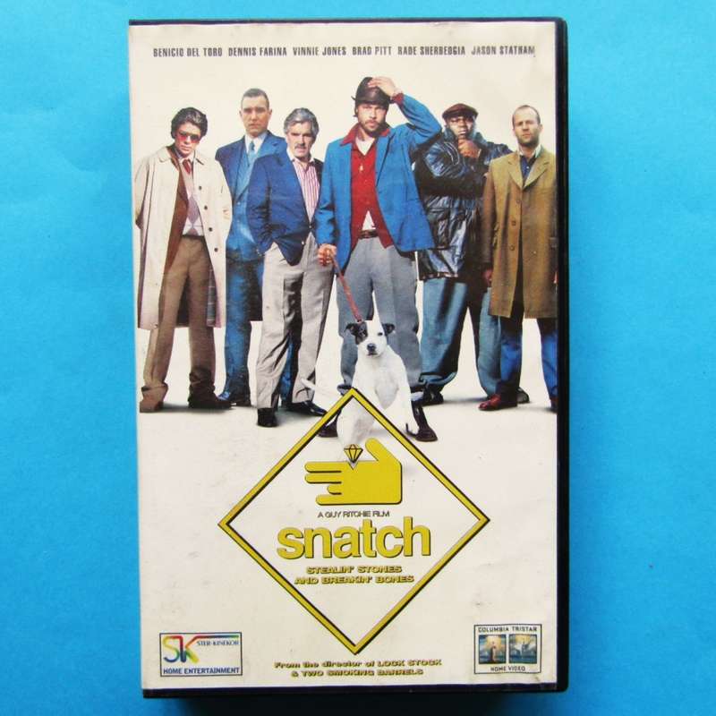 Snatch - Brad Pitt - Movie VHS Tape (2000)