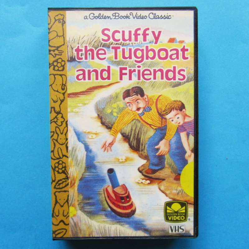 Scuffy the Tugboat and Friends - VHS Video Tape (1989)