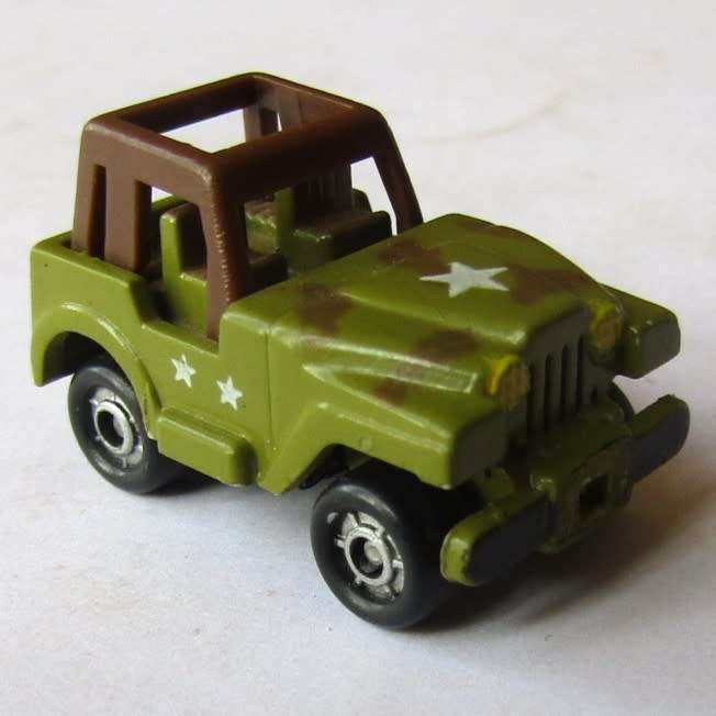 1988 Funrise Micro Machine Size Military Jeep