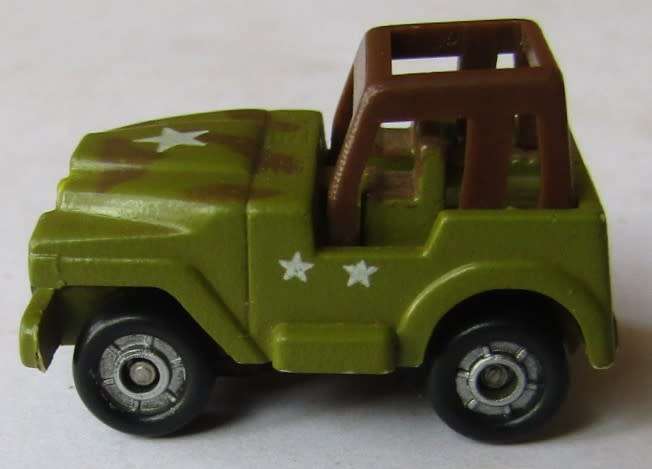 1988 Funrise Micro Machine Size Military Jeep