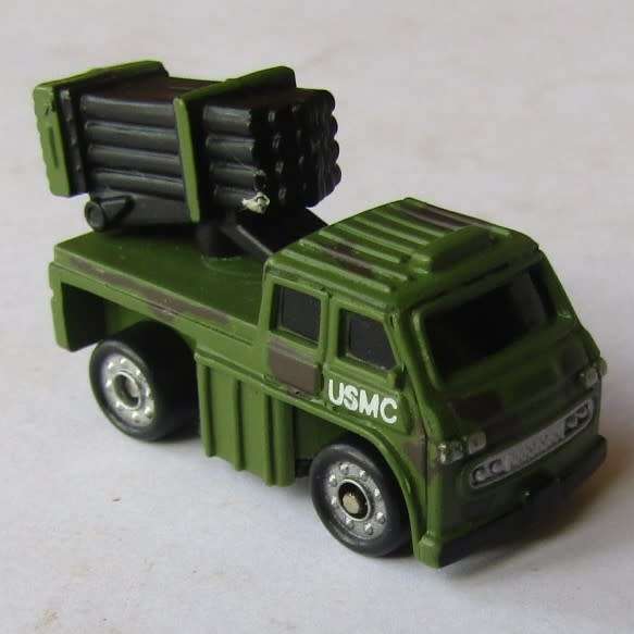 Old Charm Max Micro Machine Size Military Truck