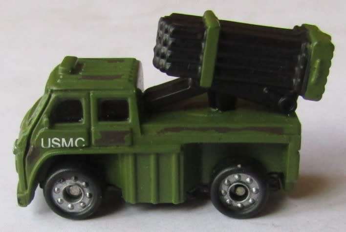 Old Charm Max Micro Machine Size Military Truck