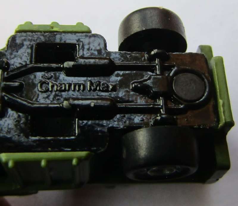 Old Charm Max Micro Machine Size Military Truck