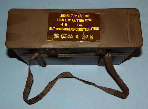SADF 7,62mm ROUNDS NUTRIA PLASTIC AMMO CASE