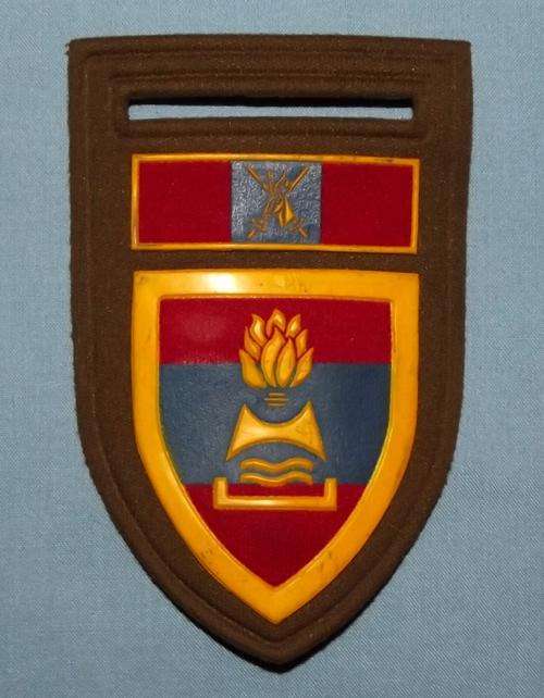 SADF 2nd Field Engineer Regt Nutria Rubber Arm Flash