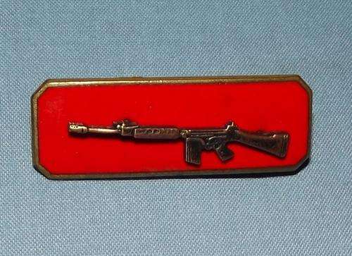 SADF ARMY MARKSMAN "SKIETBALKIE" BREAST BADGE