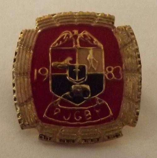 Old 1983 Transvaal Rugby Metal Lapel Pin Badge