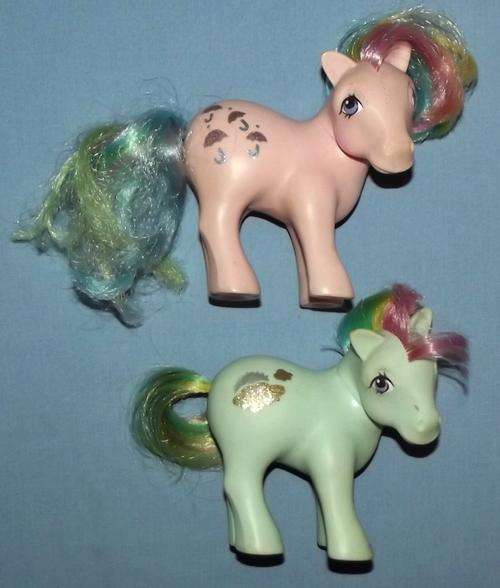 2 My Little Pony Hasbro 1983 Ponies