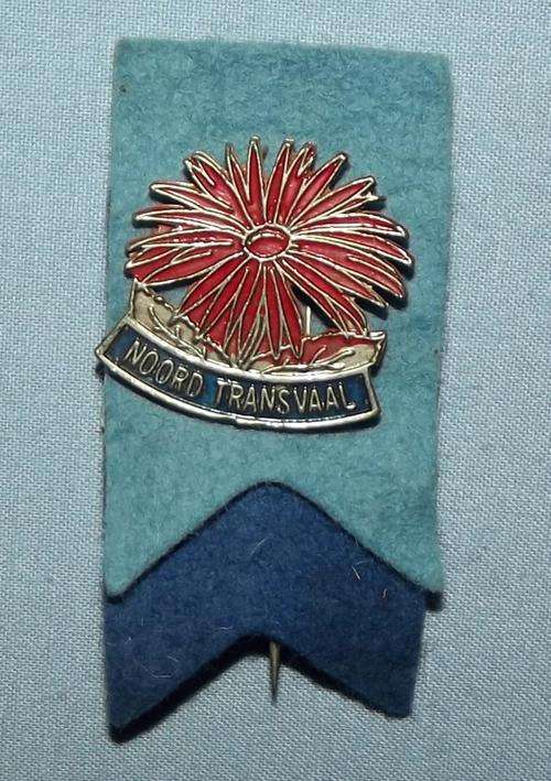 Vintage Noord Transvaal Rugby Lapel Pin Badge