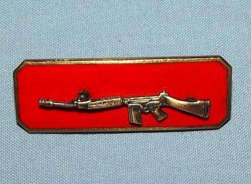 SADF ARMY MARKSMAN "SKIETBALKIE" BREAST BADGE