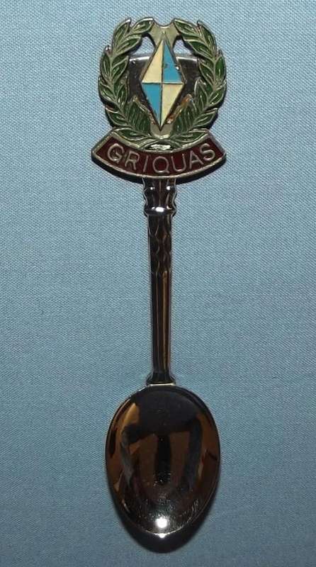 Vintage 1960's Griquas Rugby Crested Spoon