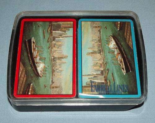 Old Farrell Lines Shipping Decks of Playing Cards