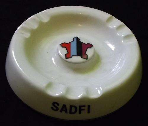 Old South African Defence Force Institute SADFI Bilingual Ashtray