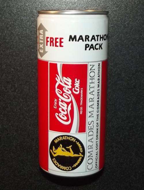 Old Coca Cola Comrades Marathon Pack Coke Can